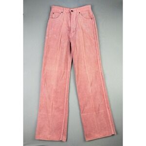 Made In The Shade Women's S Vintage Bubble‎ Gum Pink Corduroy Pants (Read)